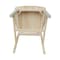 International Concepts Set of 2 Mission Side Chairs, Unfinished Seat, Wood Back, 39.2 W 21.3 in L 21.3 H, Wood Seat 265P - alternate 5